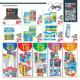 Volantino Deco Iperstore Pagina 40: Mitama pennarelli super lavabili €2,99, Album da disegno Mitama €4,99