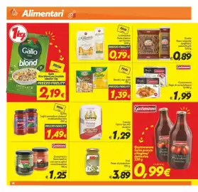 Volantino Iper Super Conveniente Pagina 16: Gustomanno Salsa pronta Pomodoro Datterino €0,99