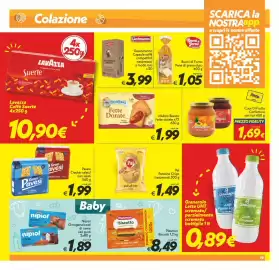 Volantino Iper Super Conveniente Pagina 19: Mulino Bianco Fette Dorate €1,99, Buoni di Forno Pane di grano duro €1,05