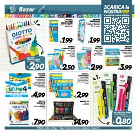 Volantino Iper Super Conveniente Pagina 25: Mitama evidenziatore €2,50, Mitama pastelli €2,99