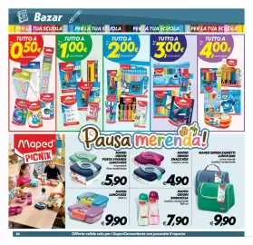 Volantino Iper Super Conveniente Pagina 26: Maped Origin Snack Box €4,90, Maped Origin borraccia €7,90