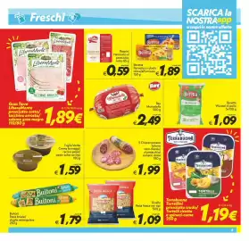Volantino Iper Super Conveniente Pagina 5: Bay Mortadella €2,49, Il Chiaramontano Salame nero d'avola €1,99