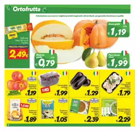 Volantino Iper Super Conveniente Pagina 8: Terrabuona Mix crauti €1,05, Uva red globe vaschetta €1,99