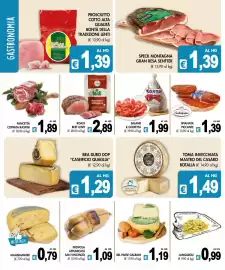 Volantino PrestoFresco Pagina 2: Toma Invecchiata Mastro del Casaro €1,49, Roast beef Lenti €2,89
