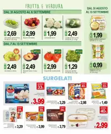 Volantino PrestoFresco Pagina 4: Coppa del Nonno €3,79, Pizza Regina Classica €2,98