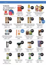 Folleto NaturaSí Página 3: Oleander crema de cacahuete tostado €6,74, Isola Bio bebida de arroz y avellana €3,59