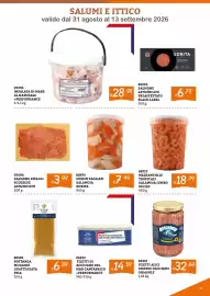 Volantino Zona Pagina 11: Surimi tagliati salamoia norita €7,99, Bottarga muggine grattugiata Peia €6,89