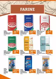 Volantino Zona Pagina 4: Farina gr. tenero 0 Spadoni €24,90, Farina per pizza superiore 00 Le 5 Stagioni €10,90