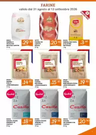 Volantino Zona Pagina 5: Farina per pizza +performance €15,90, Farina grano tenero 0 M Casillo €18,99