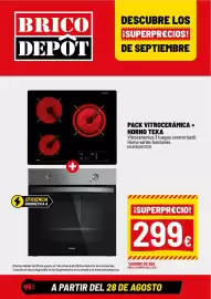 Catálogo Brico Depôt Página 1: Teka - pack vitroceramica + horno €299,00