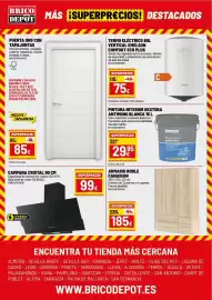 Catálogo Brico Depôt Página 18: Restora - pintura interior €29,95, Armario roble canadian €185,00
