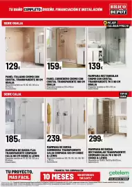 Catálogo Brico Depôt Página 5: Cristal - panel corredero cromo con transparente 100 cm odalia €159,00