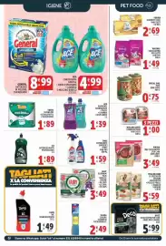 Volantino Deco Supermercati Pagina 19: Fairy Platinum Plus Miracle Limone €3,49, Ace pavimenti igienizzante €1,39