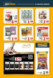 Volantino Deco Supermercati Pagina 26: Decò Choko Peanuts €1,39, Elah caramelle toffé vari gusti €1,19