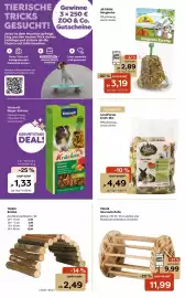 ZOO & Co Flugblatt woche 36 Seite 10: TRIXIE Heuraufe Rolle €9,99, LandPartie Kraft-Mix €4,49