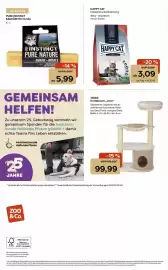 ZOO & Co Flugblatt woche 36 Seite 12: Happy Cat Katzentrockennahrung €3,09, Pure Instinct Kaukäse für Hunde €5,99