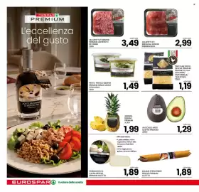 Volantino Eurospar settimana 36 Pagina 12: GLI AFFETTATI BRESAOLA DESPAR PREMIUM 80G €2,99, Avocado Hass Despar Premium €1,29