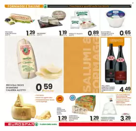 Volantino Eurospar settimana 36 Pagina 6: RICOTTA FRESCA €0,65, GRANA PADANO DOP STAGIONATURA 16 MESI ALIETTO €1,29