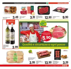Volantino Eurospar settimana 36 Pagina 9: VINI DOP ARUMAR CIRÒ CAPOANO €3,99, ALETTE DI POLLO COTTE €3,49