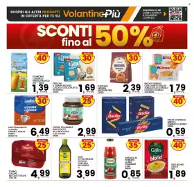 Volantino Interspar Pagina 2: Pancake Misura Proteine €2,39, Crema spalmabile riso Scotti alla nocciola e al cacao €2,99