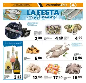 Volantino Interspar Pagina 24: Calamaro decongelato €10,90, Mazzancolle decongelate sgusciate e devenate €13,90
