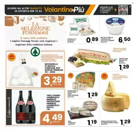 Volantino Interspar Pagina 6: Grana Padano DOP €1,29, Gorgonzola dolce Dop Igor quattrorose €1,29