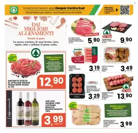 Volantino Interspar Pagina 9: Mini burger di scottona Despar Premium €3,29, Fettine scelte di suino Despar €5,90