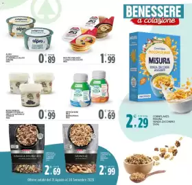 Volantino Interspar Pagina 3: Kefir da bere Mila €0,69, Kefir cremoso Podere Cittadella €0,99