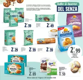 Volantino Interspar Pagina 7: Muffin si con riso scotti con gocce di cioccolato €2,29