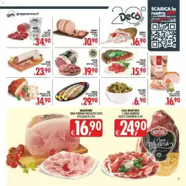 Volantino Deco Superstore Pagina 15: Franchi salame finocchiona I.G.P. €19,90, Senfter Speck Classico Gran Resa €15,90