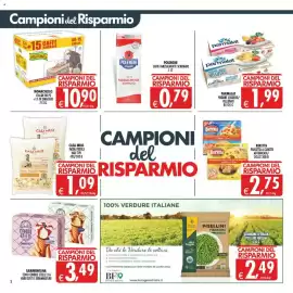 Volantino Deco Superstore Pagina 2: Pisellini Finissimi €2,49, Casa Milo pasta fresca €1,09