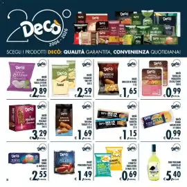 Volantino Deco Superstore Pagina 29: Decò gnocchi di patata €1,65, Deco High Protein €1,15
