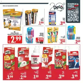 Volantino Deco Superstore Pagina 38: BIC penna 4 colori €2,00, Paper Mate penna InkJoy colori assortiti €2,49