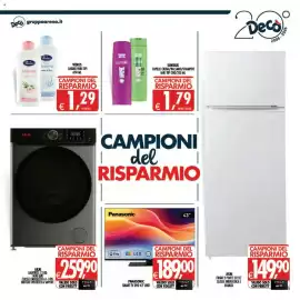 Volantino Deco Superstore Pagina 5: Venus Bagno vari tipi €1,29, Akai lavatrice 12 kg €259,90