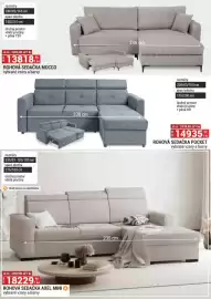 Merkury Market leták Strana 15: Axel Mini rohová sedačka €18.229,00, Rohová sedačka pocket €14.935,00