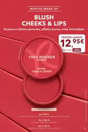 Catalogo Yves Rocher Pagina 75: Blush Joues & Lèvres Yves Rocher €12,95