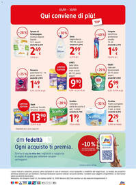 Volantino dm drogerie markt Pagina 16: Fairy caps per lavastoviglie €6,99, Lines seta ultra assorbenti €9,90