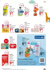 Volantino dm drogerie markt Pagina 11: Huggies Little Movers pannolini €9,49, Pampers Baby Dry €18,50