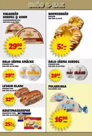 Nelins reklamblad vecka 36 Sida 5: Pyramid dala-järna knäcke €29,90, Pyramid dala-järna surdeg €29,90