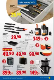 Lidl reklamblad vecka 37 Sida 24: Tefal varmluftsfritös easy fry max €899,00