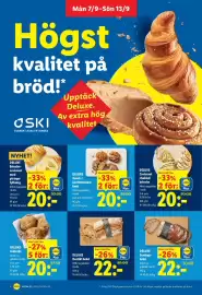 Lidl reklamblad vecka 37 Sida 4: Lidl Deluxe Kanel-/kardemumma-knut €20,00