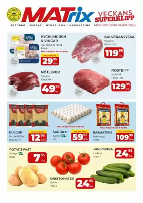 Matrix Butikerna (giltig till och med 6-09)