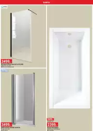 Baumax leták Strana 10: Mercado sprchové dveře samos €3.499,00, Rav pevná stěna walk-in fiord €3.499,00