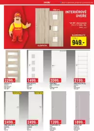 Baumax leták Strana 15: Baumax interiérové dveře €949,00, Vegas 5*5 €2.299,00