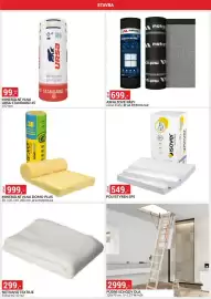 Baumax leták Strana 22: Půdní schody Ola €2.999,00, Isover polystyren eps €549,00