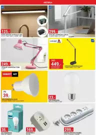 Baumax leták Strana 32: Alis stolní lampička €449,00, Tobi stolní lampička €249,00