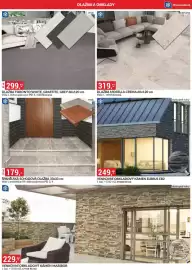 Baumax leták Strana 4: Dlažba Morella Crema €319,00, Venkovní obkladový kámen maribor €229,00