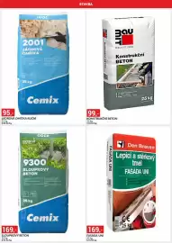 Baumax leták Strana 44: Cemix sloupkový beton €169,00, Baumit Konstrukční Beton €99,00