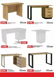 Baumax leták Strana 3: Psací stůl malta €3.299,00, PSACÍ STŮL + KOMODA IGA II €4.299,00
