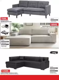 Baumax leták Strana 33: Lilehamer rohová sedací souprava €7.599,00, Minos rohová sedací souprava €12.599,00